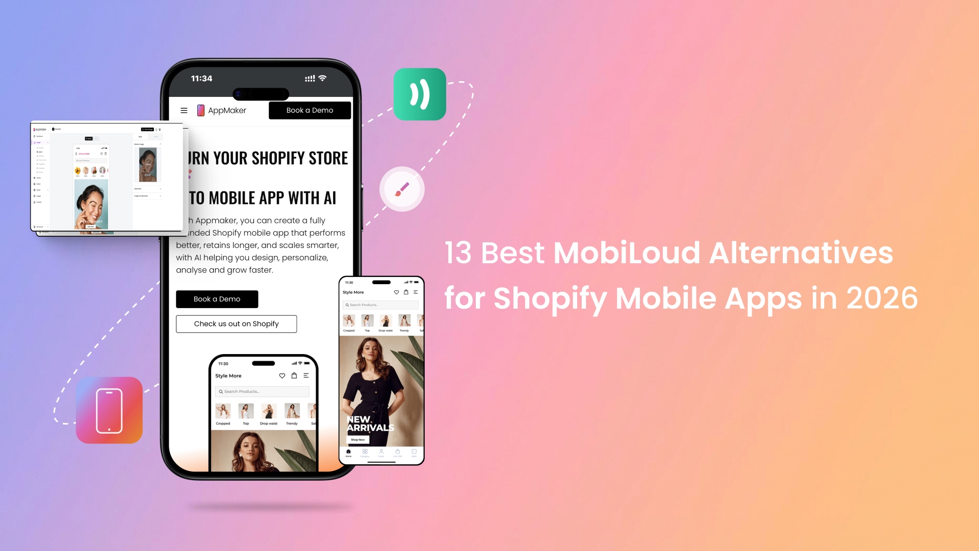 13 Best MobiLoud Alternatives for Shopify Mobile Apps in 2026