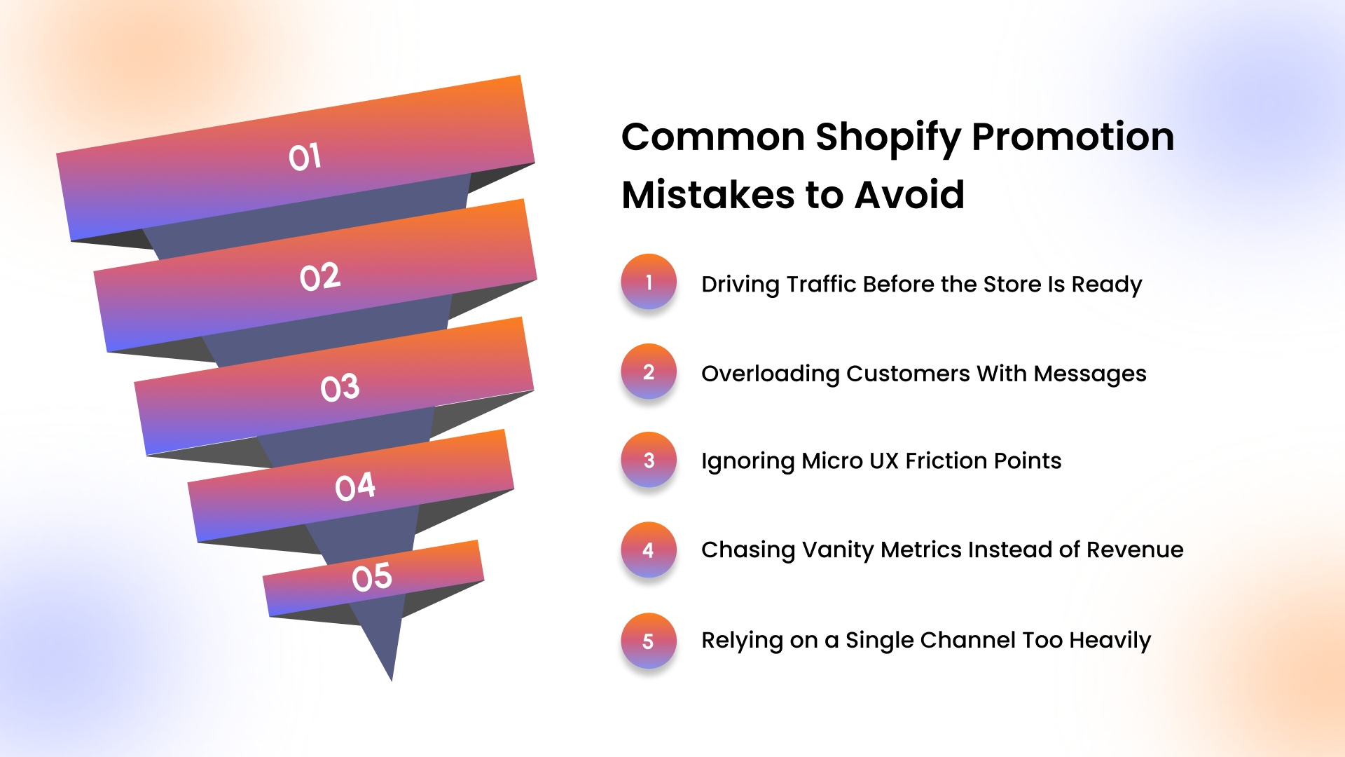 5 Common Shopify Promotion Mistakes to Avoid
