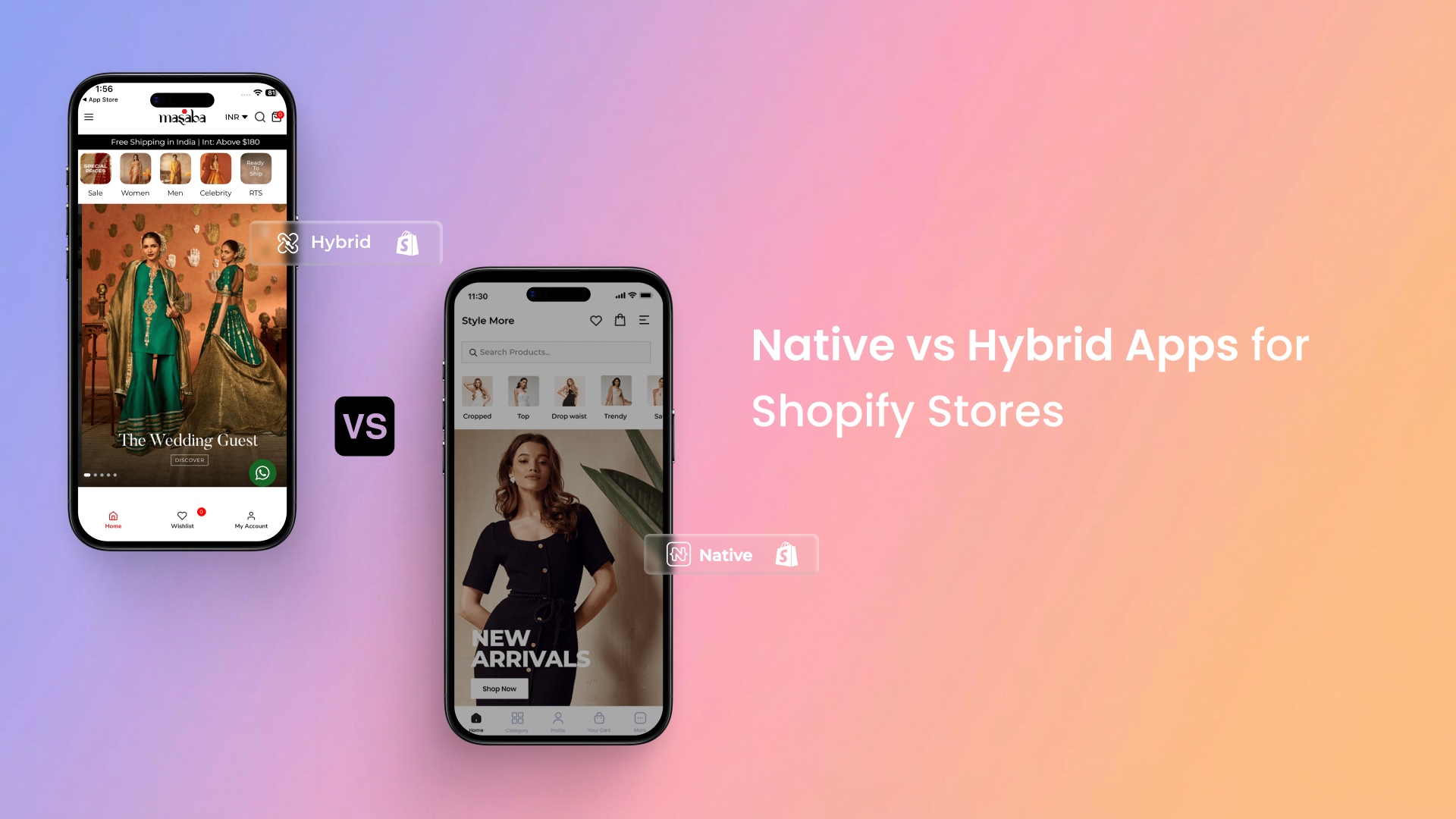 Native vs Hybrid Apps for Shopify Stores: Which Should You Choose?