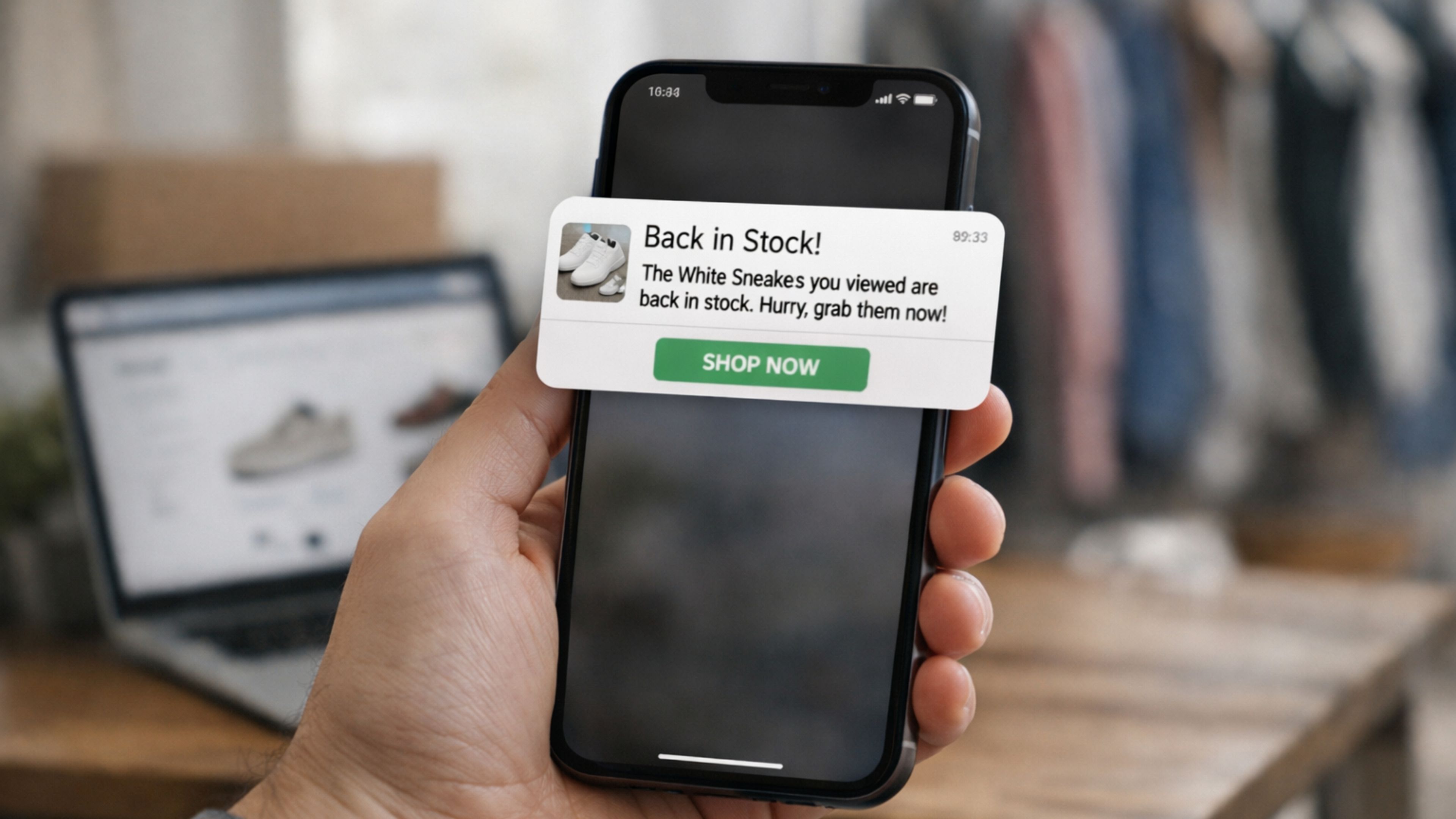 Back-in-Stock Alert Based on Browsing History